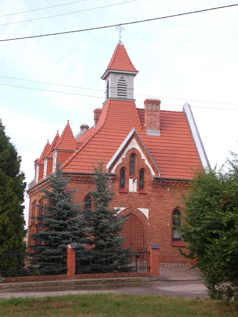 Sacred heart church in Pastwa