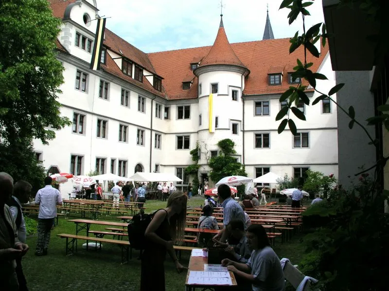 Hof des Wilhelmsstifts in Tübingen