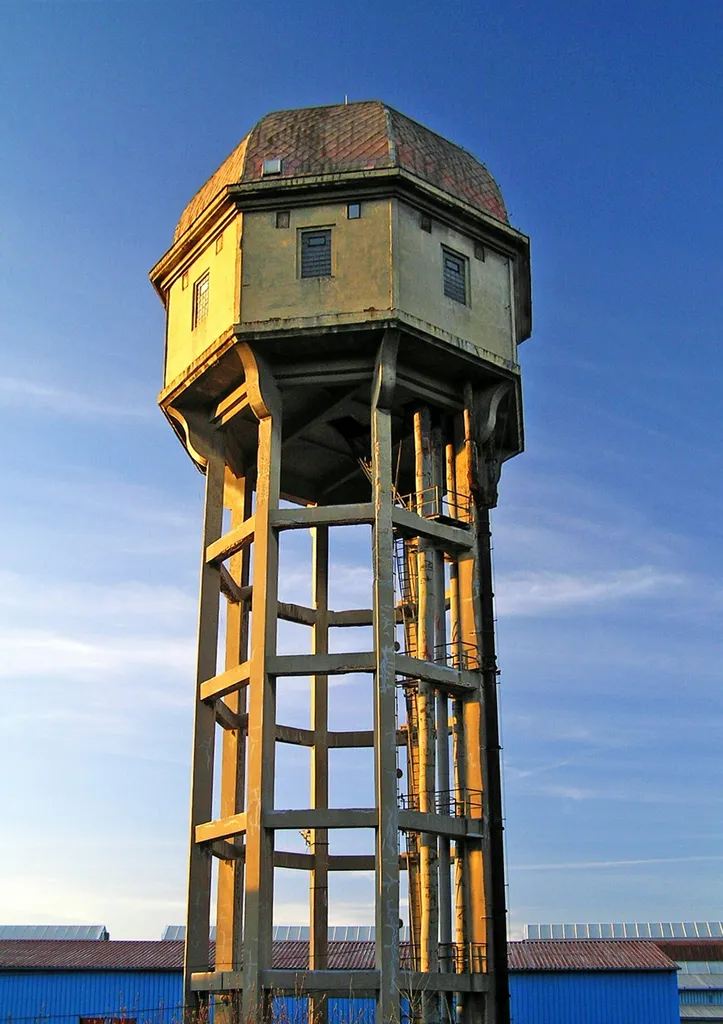 Wasserturm in Chudeřice