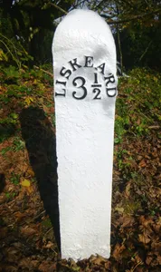 Milepost West Of Railway Bridge (Ngr Sx2052164801)