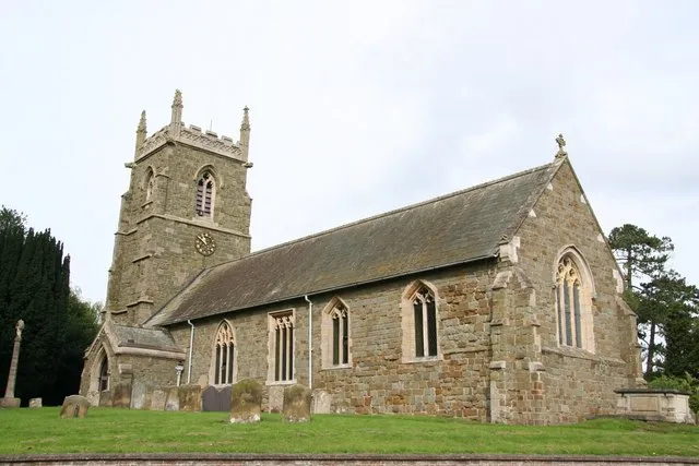 All Saints' church Large Lincolnshire Greenstone church with Norman origins, Early English north arcade and Decorated &amp; neo-Decorated windows