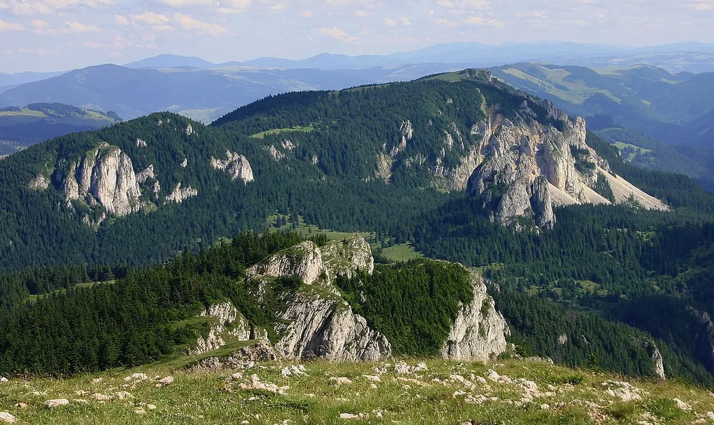 Hășmaș (Hagymás) Mountains in Transylvania, Romania