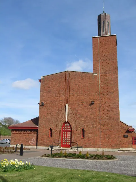 St Peter in Chains Roman Catholic Church, Ardrossan, North Ayrshire, Scotland. Gillespie, Kidd &amp; Coia, 1937.