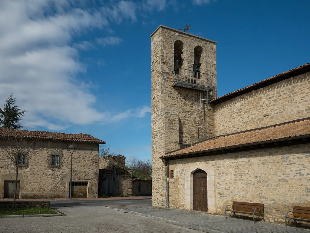 Church San Pedro in Gardelegi. Vitoria-Gasteiz, Basque Country, Spain