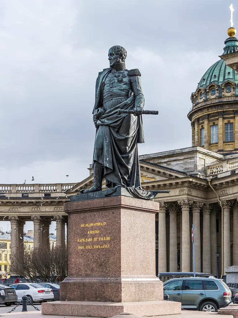 Monument to Michael Andreas Barclay de Tolly in Saint Petersburg