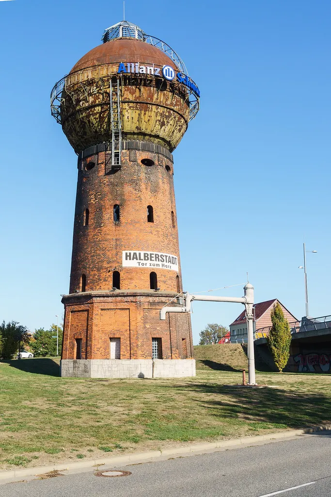 Water tower at the Wehrstedter bridge