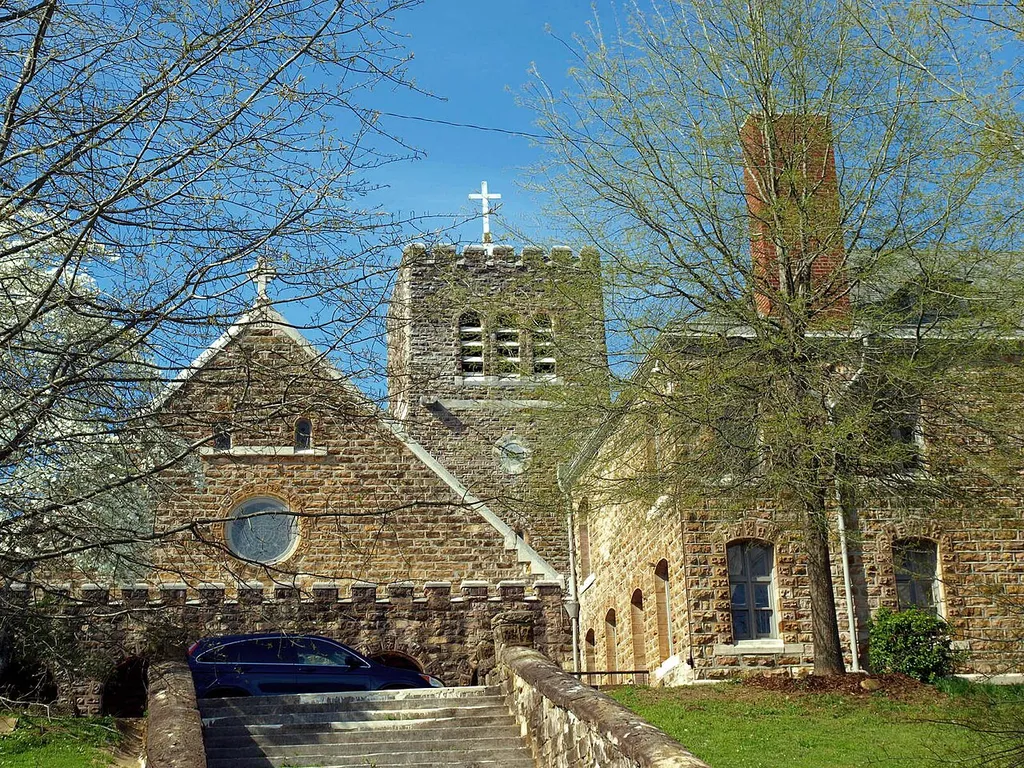 St. Michael and All Angels Episcopal Church in Anniston, Alabama, listed on the National Register of Historic Places