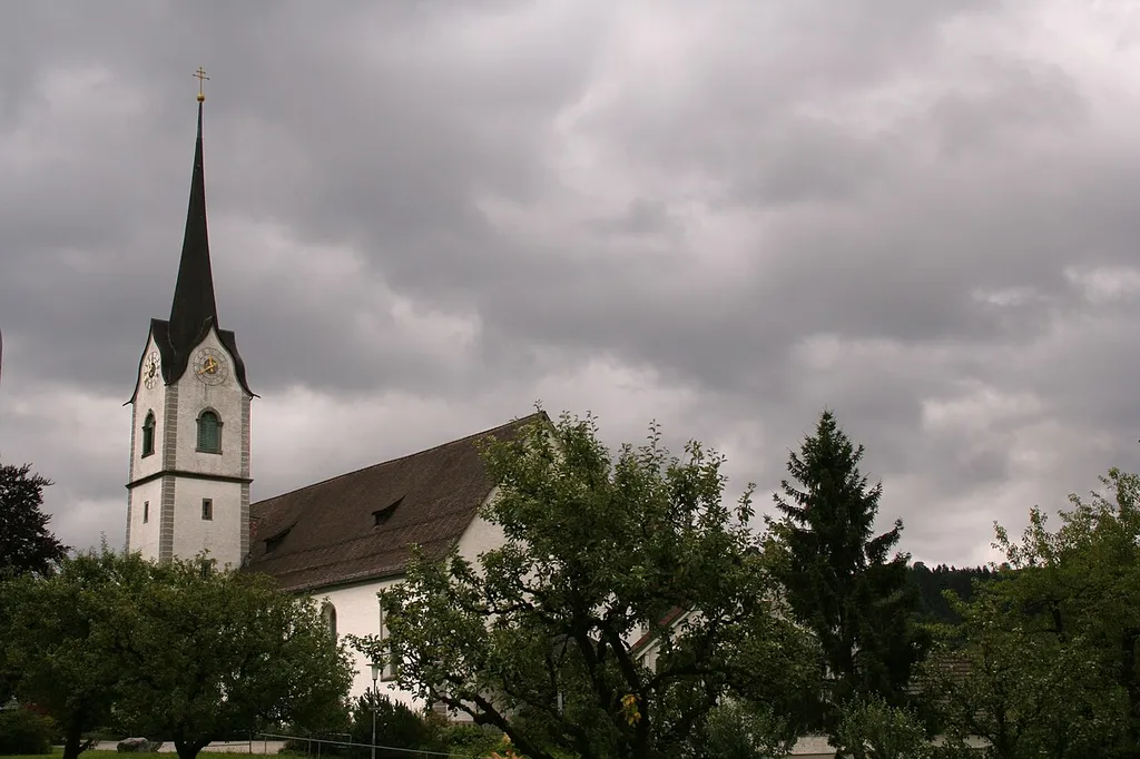 Die katholische Kirche von Eggersriet
