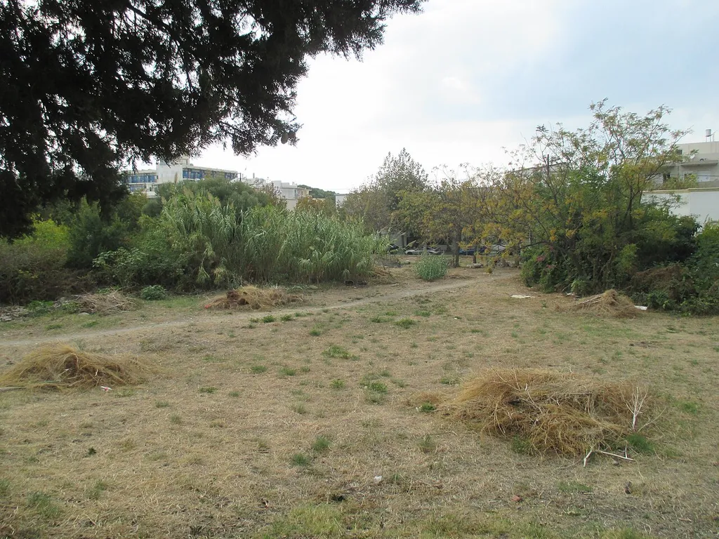 Archaeological area of the Ancient Stadium of Kos. Kos town, Greece.
