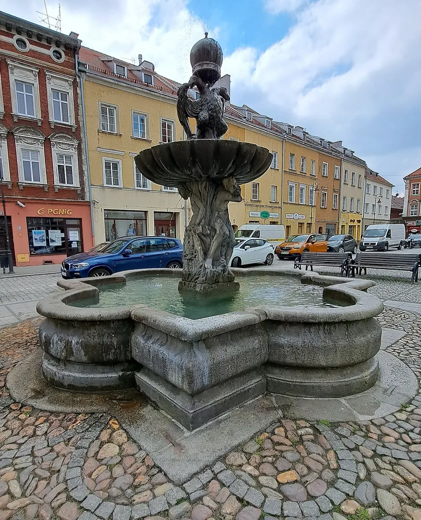 Habsburgs' Fountain in Prudnik