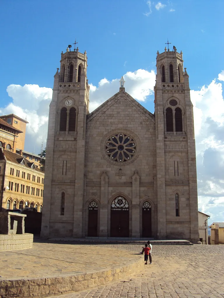 Cathedral Andohalo in Antananarivo.