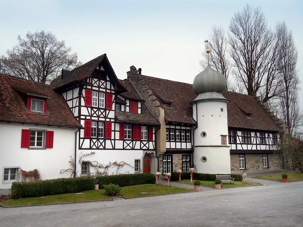 Refektorium of former Feldbach convent in Steckborn, Switzerland