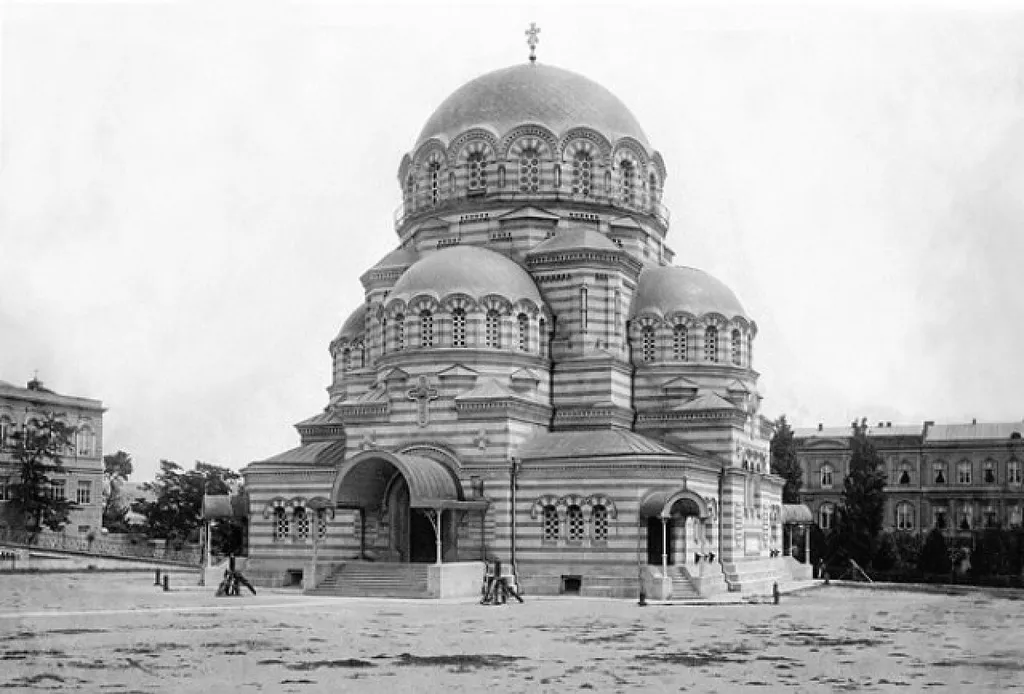 Alexander Nevsky Cathedral, Tbilisi, Georgia in the 19th century