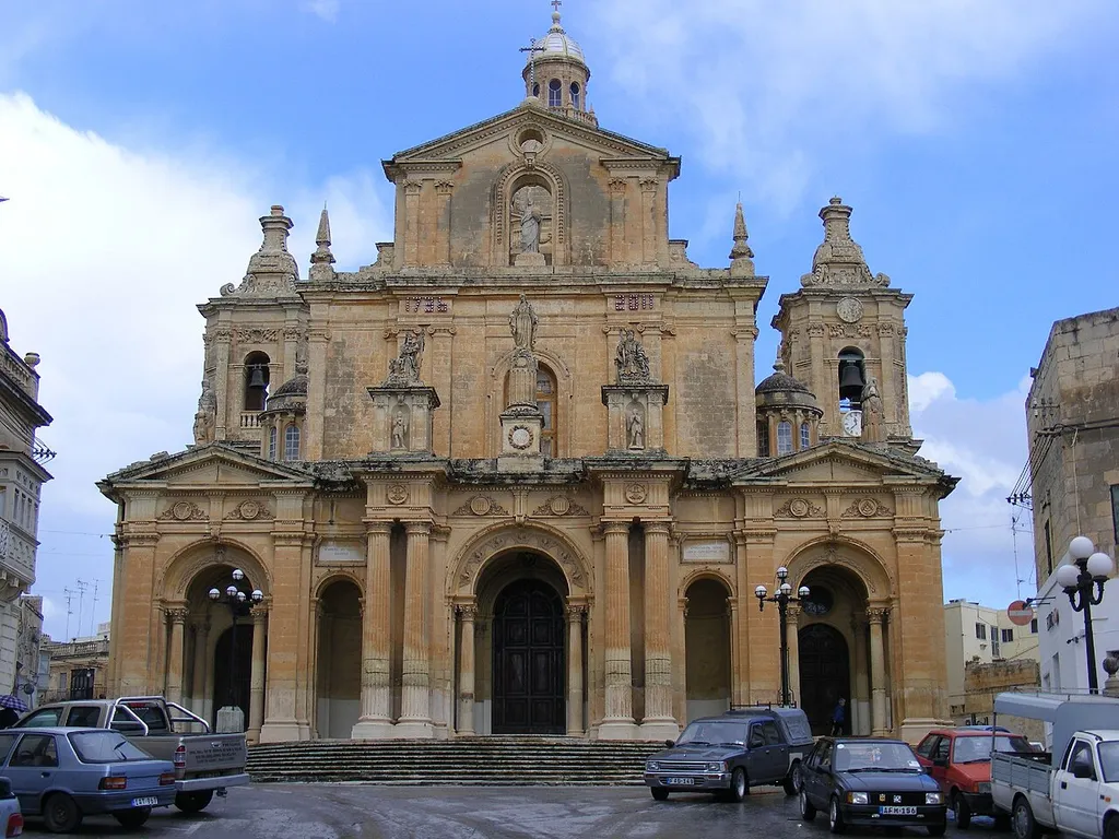 Church of St Nicholas of Bari , 1676 - 1693 with 19th century portco.