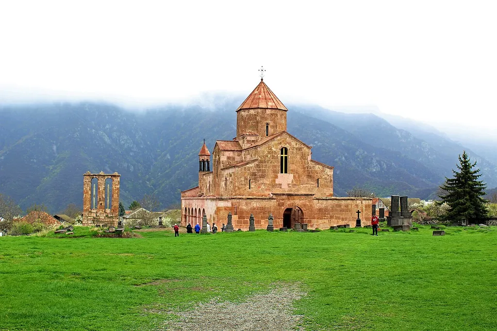 Odzun Church in Lori province, Armenia.