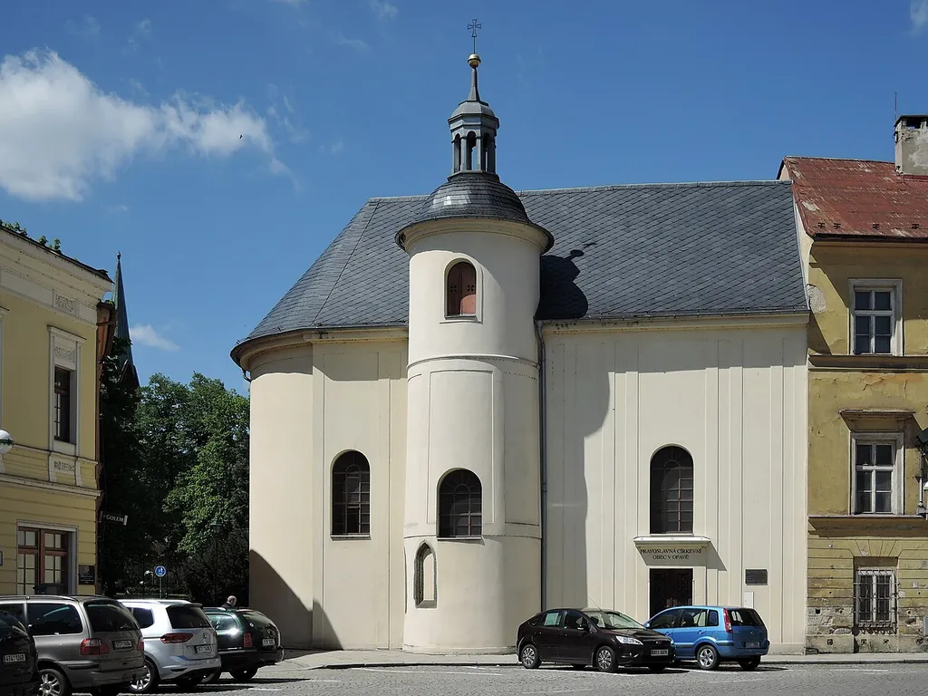 Opava, Rybí trh, kostel sv. Alžběty