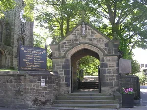 Lychgate to Church of St Oswald