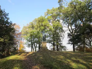The Mote Castle mound, medieval motte castle and site of late medieval beacon