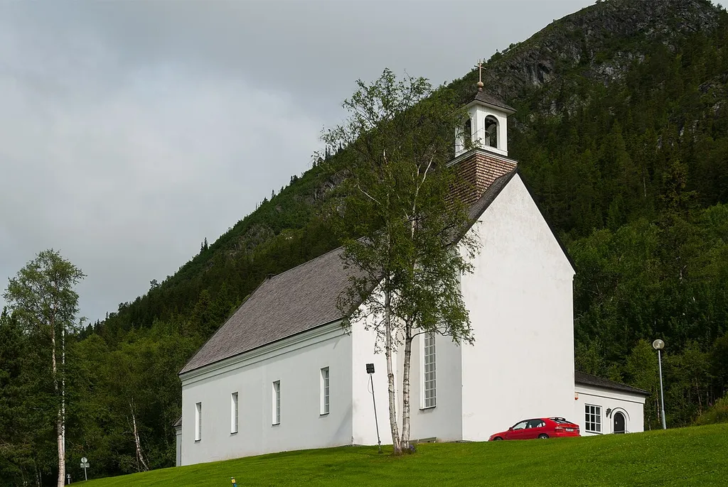 Funäsdalen kyrka (church). Funäsdalen, Härjedalen, Jämtland County, Sweden. Church of Sweden, Tännäs-Ljusnedal Parish. Built 1926. Architects Martin Westerberg and Curt Björklund.