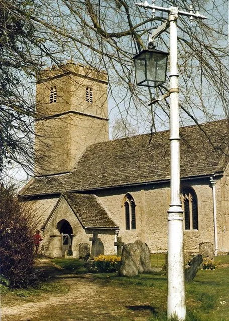 Coln Rogers church The saxon church of St Andrew