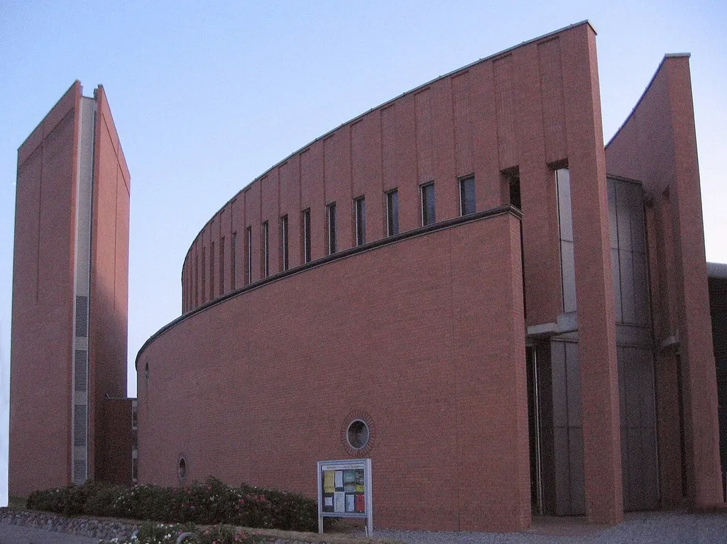 The catholic St. Christophers Church in Westerland, Germany.