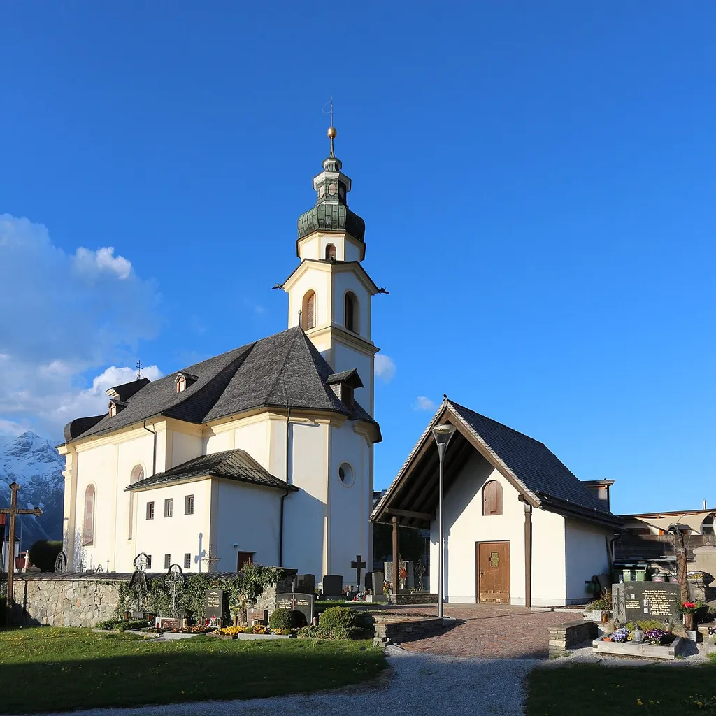 This media shows the remarkable cultural object in the Austrian state of Tyrol listed by the Tyrolean Art Cadastre with the ID 19481. (on tirisMaps, pdf, Fotoarchiv Tiroler Kunstkataster, more images on Commons, Wikidata)