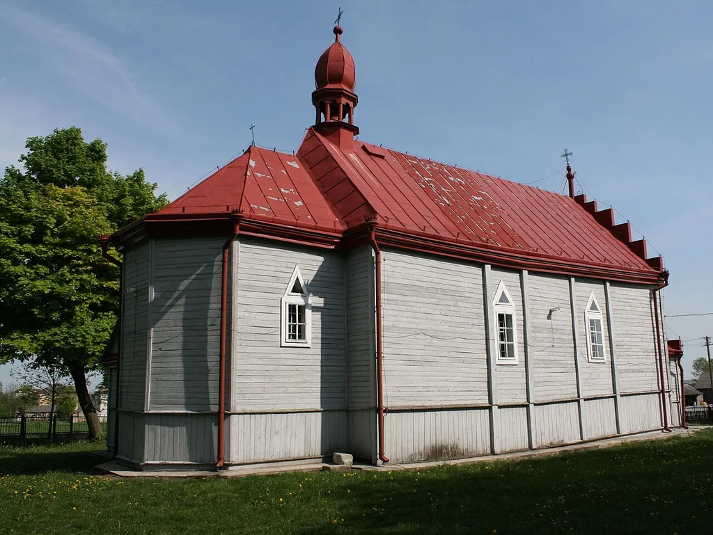 Śniatycze - former Greek Catholic church, now Roman Catholic church