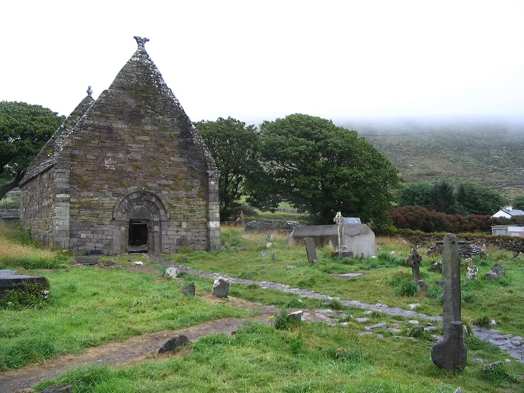Kilmakedar medieval church- Dingle peninsula - Kerry conty - Ireland