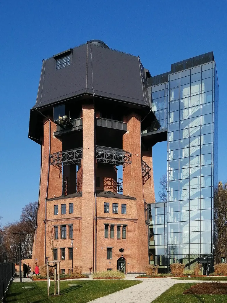 Water tower in Zabrze