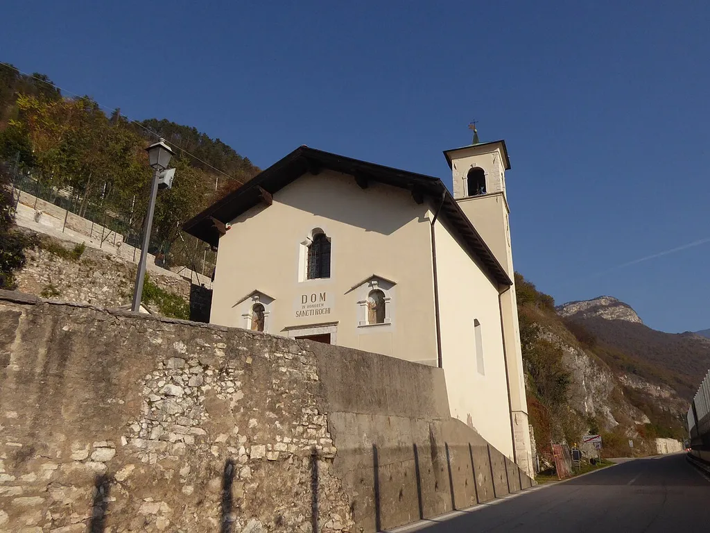 Chiusole (Pomarolo, Trentino, Italy), Saint Roch church