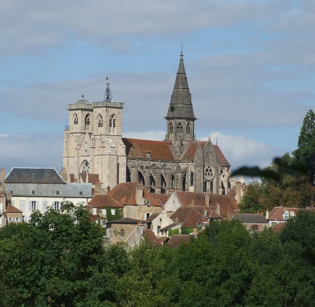 Notre-Dame Church, Semur-en-Auxois, Burgundy, FRANCE