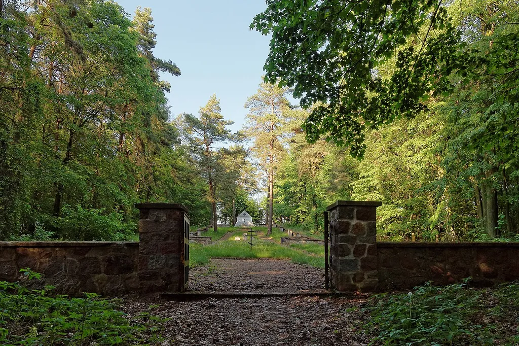 Ełk - the war cemetery of German and Russian soldiers killed during The I World War - Talusy near Ełk - May 2016
