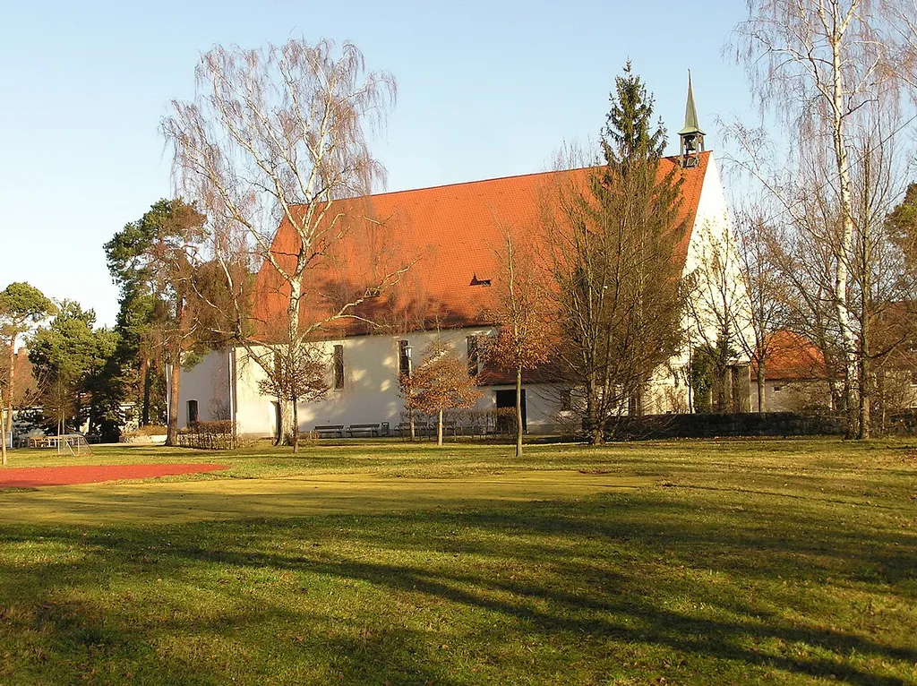 Die Lutherkirche am Hasenbuck in Nürnberg.