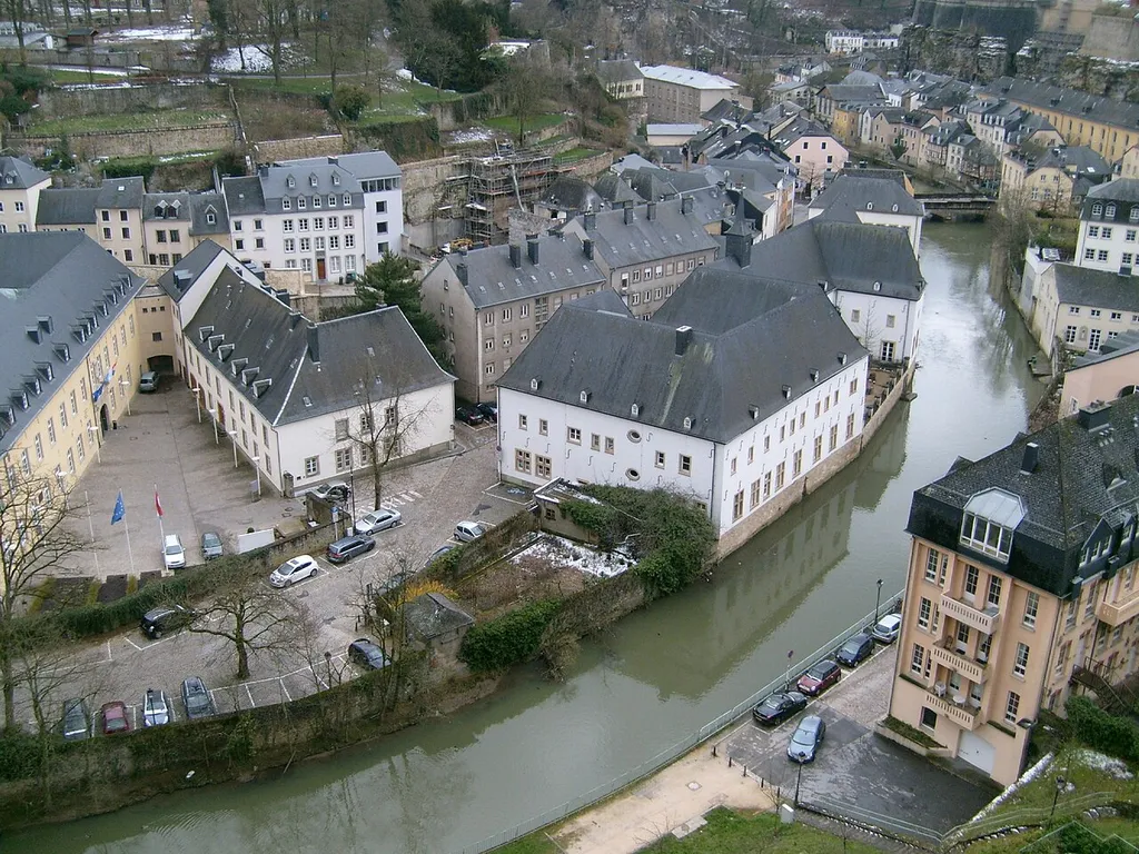 National Museum of Natural History, view from the Corniche, Luxembourg