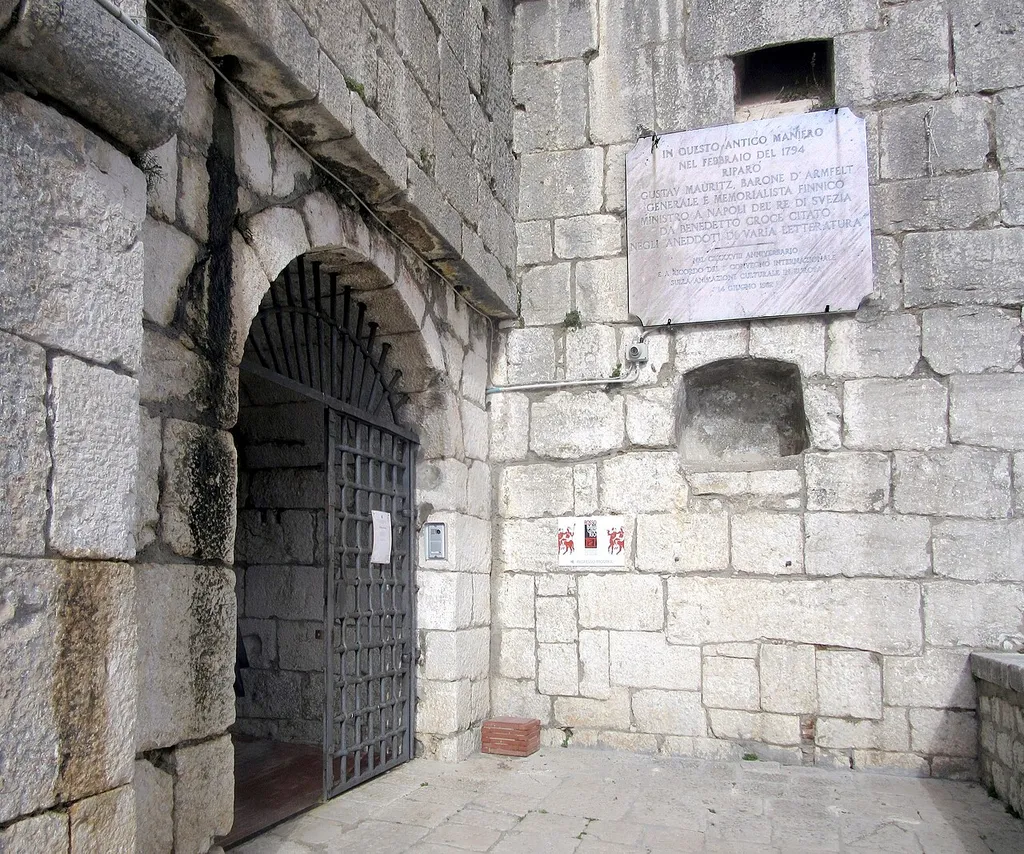 Montesarchio (BN), ingresso al Castello (e al Museo del Sannio Caudino)