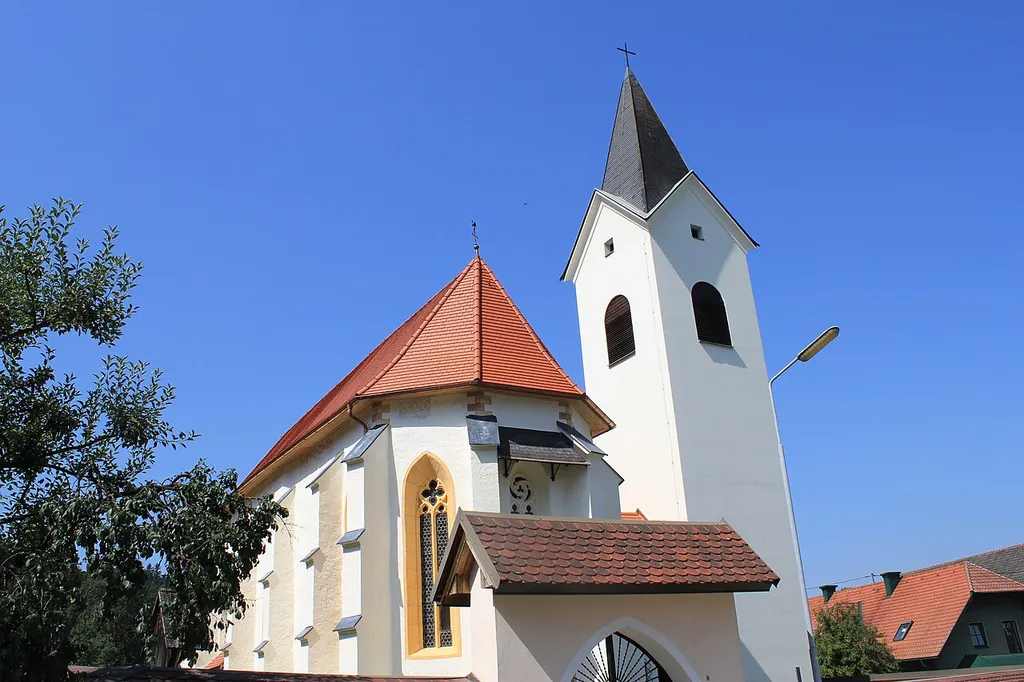 Church of Wackendorf in the community of Globasnitz