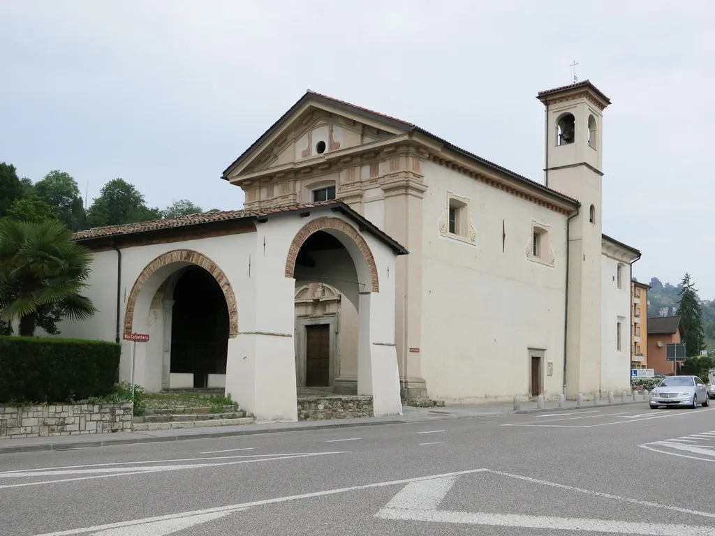 Chiesa della Madonna del Rosario (Rosenkranzkirche) in Caslano TI, Schweiz