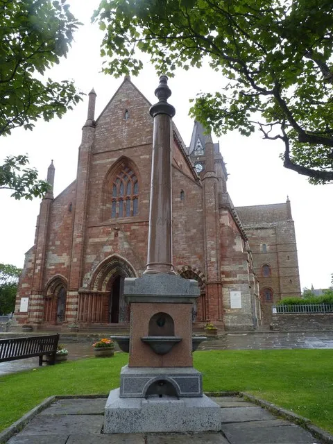Covenanters' Fountain, St Magnus Cathedral, Kirkwall, Orkney