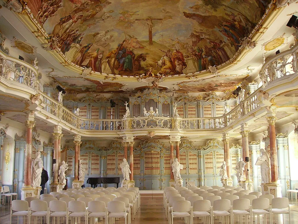 Library of Schussenried Monastery, Bad Schussenried