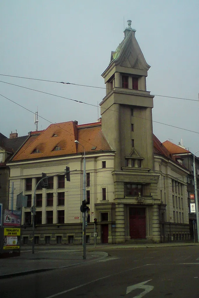 Evangelical Church of Czech Brethren, church in Plzeň, Czech Republic.