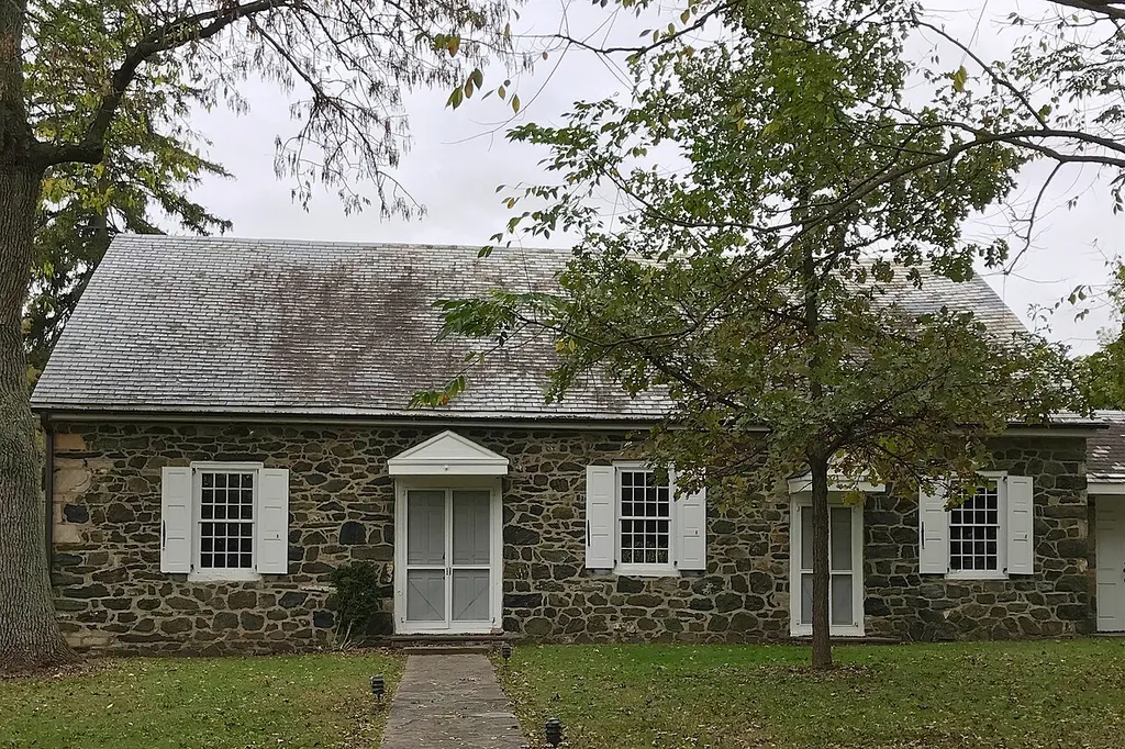 The Birmingham Friends Meetinghouse in Chester County, Pennsylvania.