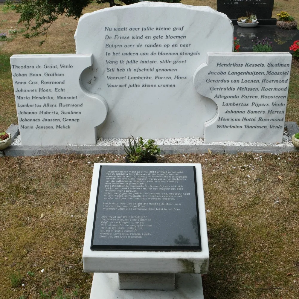 Monument children Limburg