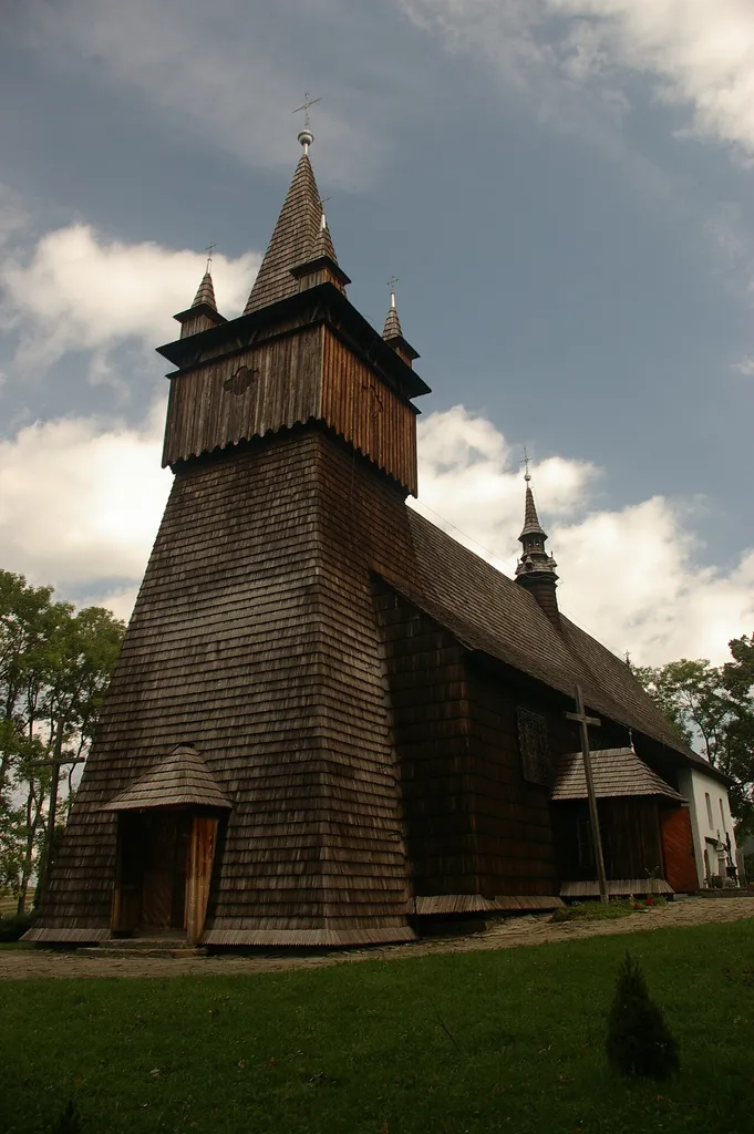 John the Baptist Church in Orawka, circa 1750.