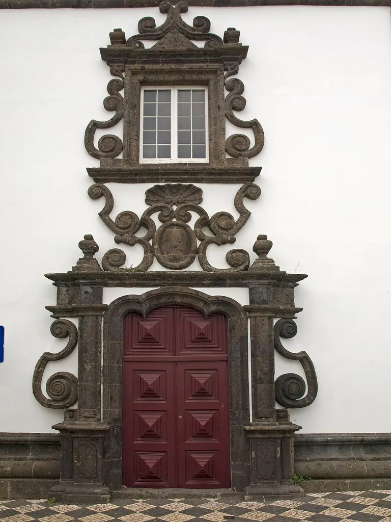 Portal of Igreja da Conceição, Ponta Delgada, from Rua da Conceição