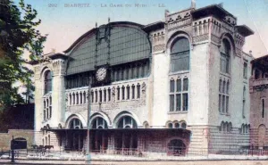 Train station in Biarritz