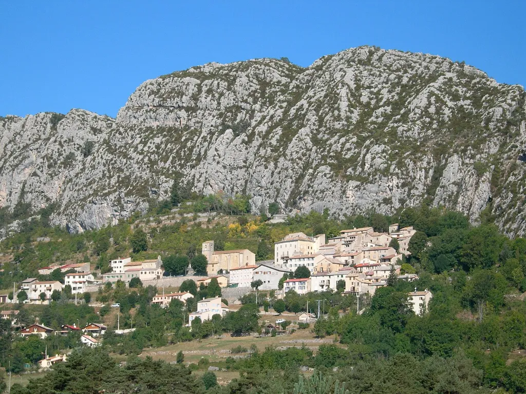 Saint-Auban, Alpes-Maritimes, France.