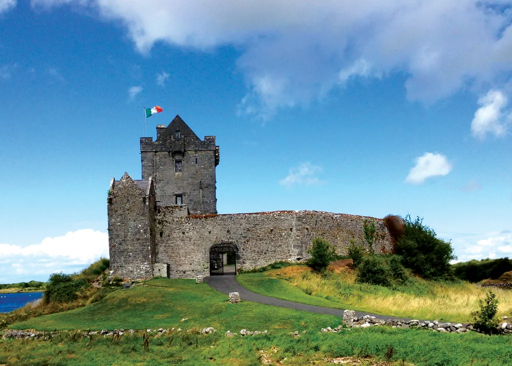 Exterior of Dunguaire Castle in Galway