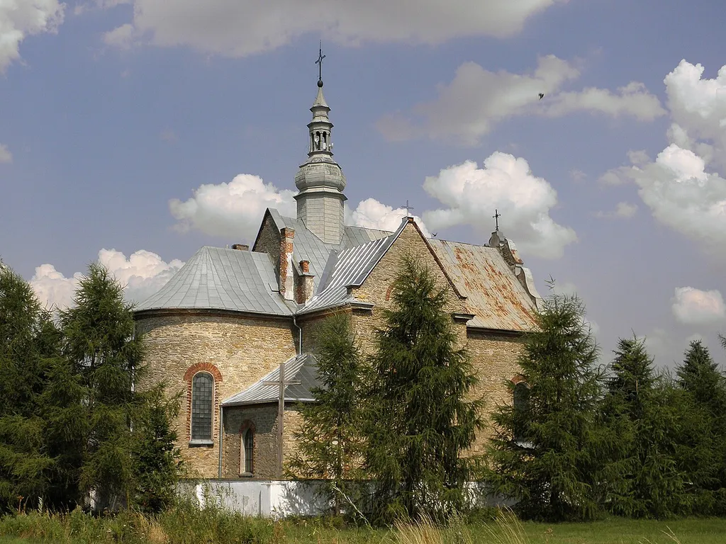 Krzyżanowice - kościół p.w. Wszystkich świętych.