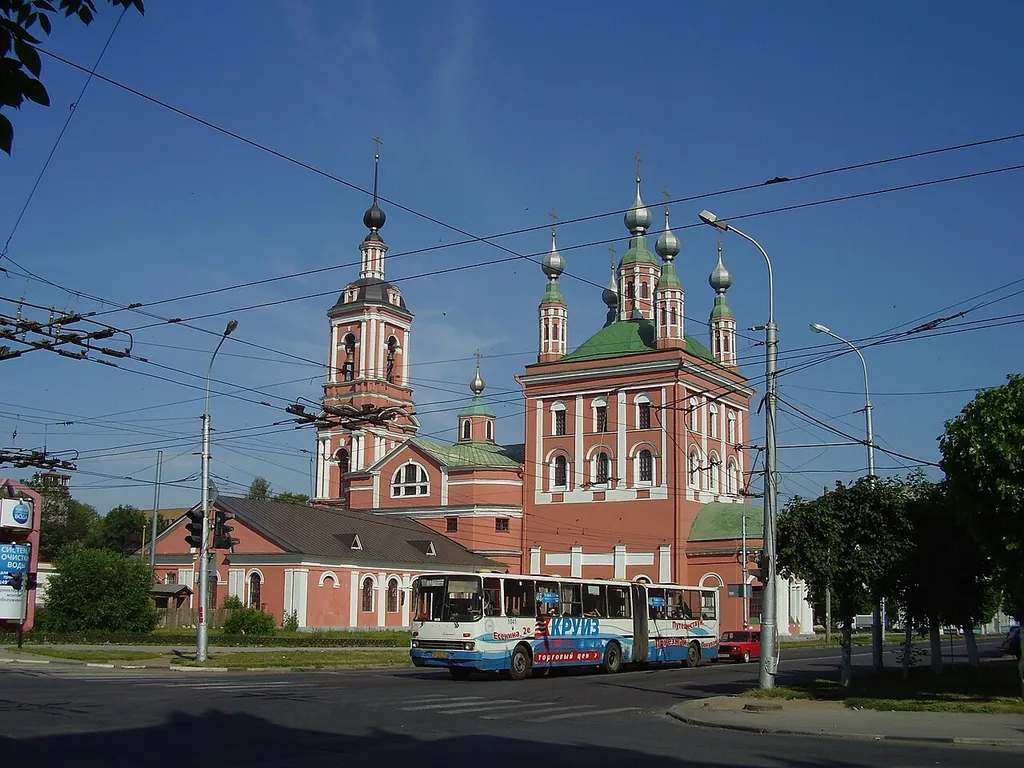 Ikarus 280 bus (#1041) in Ryazan, Russia.