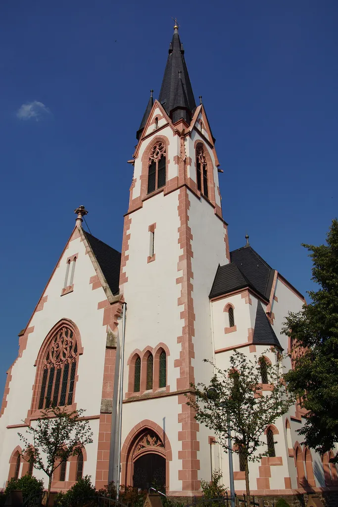 Evangelische Kirche. Evangelische Pfarrkirche Engers. Dietrich-Bonhoeffer Straße: Evangelische Pfarrkirche